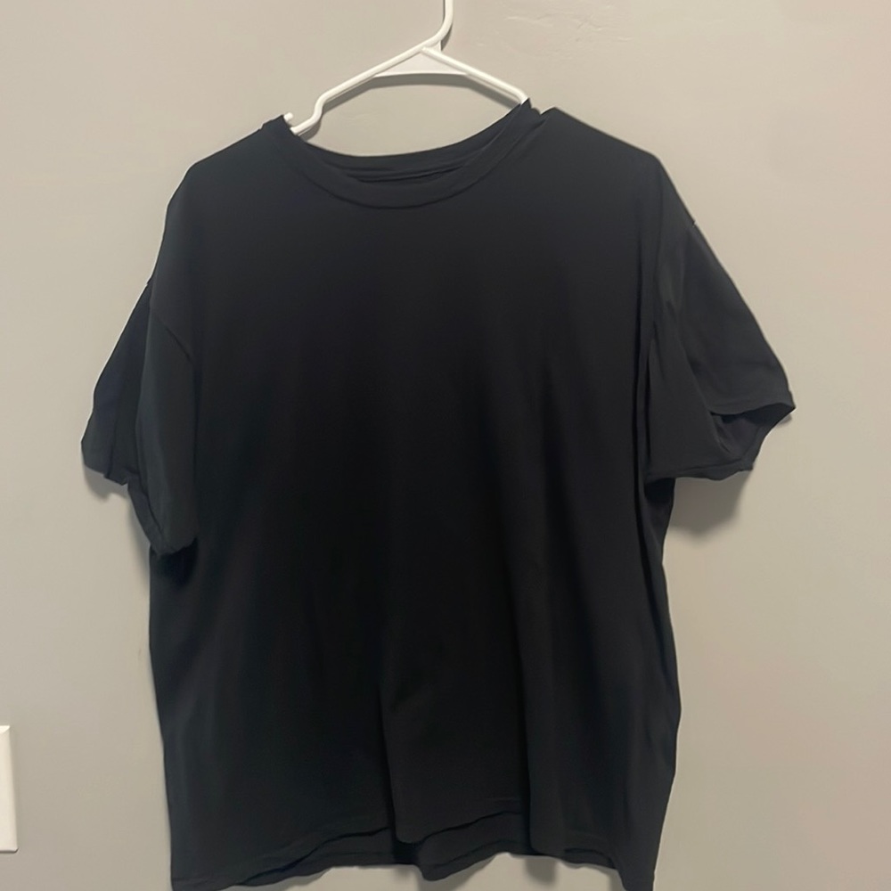 Black plain shirt Size L